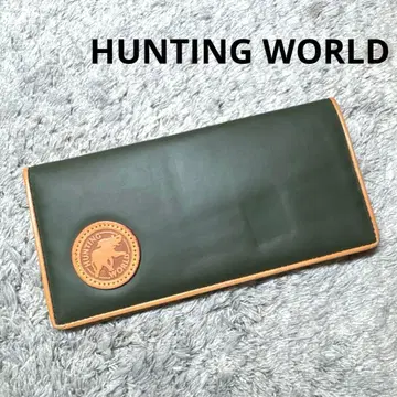 HUNTING WORLD 헌팅월드 장지갑 가죽