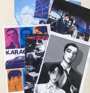 가라오케 가자! 원작 & 영화 클리어 파일 6매 세트