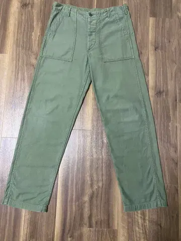 orSlow 베이커 팬츠 사이즈 3 (L) 올리브:그린