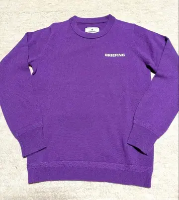 BRIEFING 캐시미어 크루넥 스웨터 S