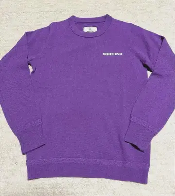 BRIEFING 캐시미어 크루넥 스웨터 S