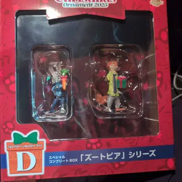 2025 디즈니 해피 복권 크리스마스 오너먼트 [ 주토피아 ] 시리즈