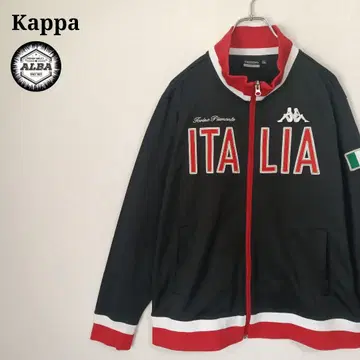 Kappa 카파 트랙 자켓 자수 이탈리아 자수 블랙 블랙 LL