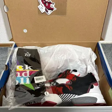 이나바 코시 Reebok Instapump Fury 레드/블랙 28cm