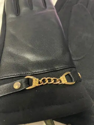 새상품 가죽 스웨이드 장갑 그로브 액세서리 장식 스마트폰 사용 가능