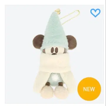 릴린린 스카이블루 파랑 인형 배지 크리스마스 디즈니 2025