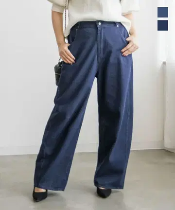 CLETTE 쿠레트 코쿤 데님 팬츠 블루 4L