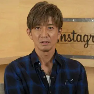 RagsMcGregor 옴브레 체크 셔츠 기무라 타쿠야