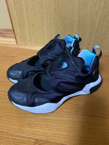 리복 스니커즈 블랙/블루