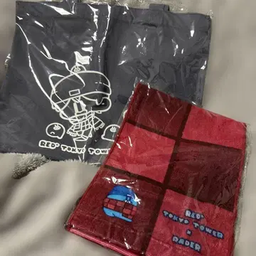 RED TOKYO TOWER 토트백 타월 세트