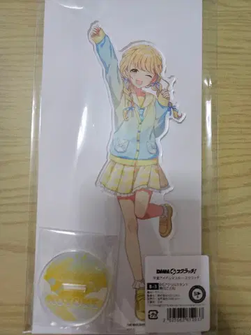 DMM 스크래치 학원 아이돌 마스터 학마스 후지타 코토네 아크릴 스탠드