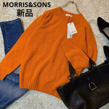 MORRIS&SONS 지롱 라무 크루넥 스웨터 영국제 Bshop