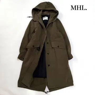 MHL. 마가렛호웰 모즈 코트 퀼팅 라이너 포함