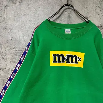 [ 초인기 ] GILDAN m&m's 맨투맨 구제 의류 00s 새상품급