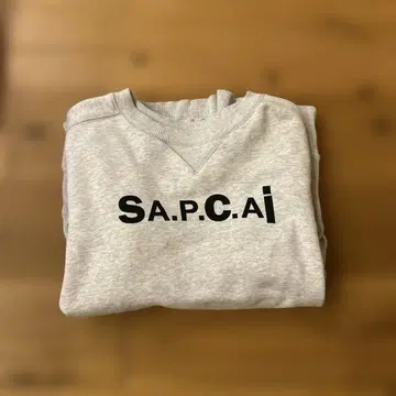sacai x A.P.C. SWEAT TANI 'Light Gray S