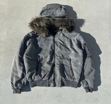 9090 Washed Bomber Jacket