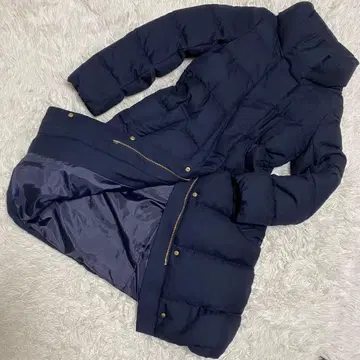 정가 41,000원 매킨토시 철학 다운 코트 36 네이비