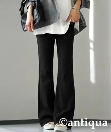antiqua 리브 플레어 팬츠