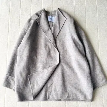 어반 리서치 도어스 울 미들 가운 코트 아우터