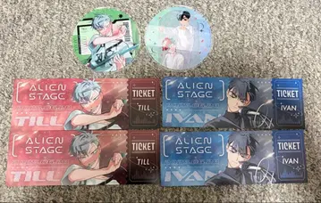 ALIENSTAGE Gratte 아크릴 코스터 이반틸