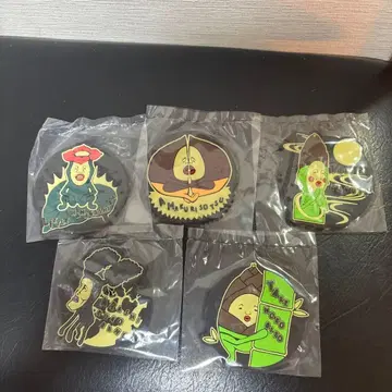 코비토즈칸 제일복권 H상 축광 러버 코스터 5개 세트