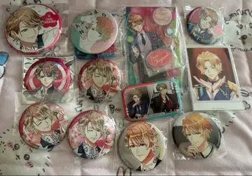 A3! 치가사키 이타루 캔뱃지 아크릴 스탠드 폴라로이드 기념 세트