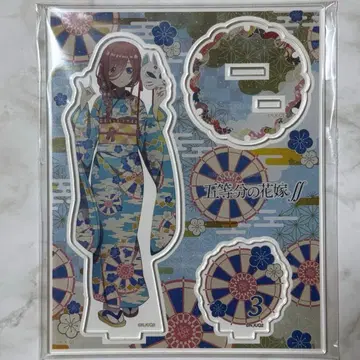 5등분의 신부 나카노 미쿠 와아소비 도큐 핸즈 아크릴 스탠드