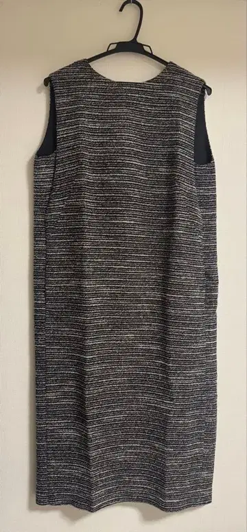 새상품급 IENA 트위드 오버롤 스커트 롱