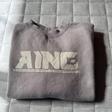 MICA&DEAL 속기모 맨투맨 F 그레이 AING 운모&디일