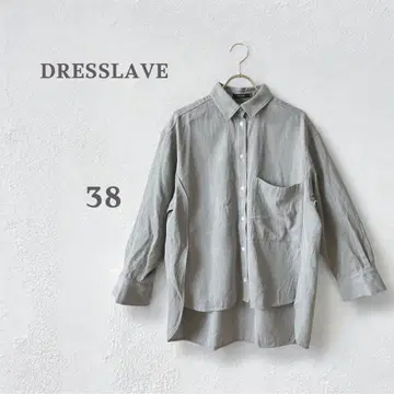 드레스레이브 포켓 부착 셔츠 디자인 울 혼방 가을/겨울 피쉬테일