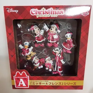 Happy 복권 2024년 A상 미키 & 프렌즈 크리스마스 오너먼트