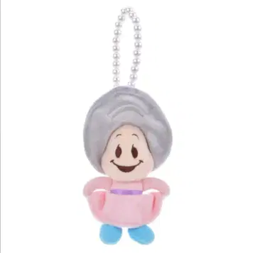영 오이스터 봉제 인형 키링 스마일 펄 체인 디즈니