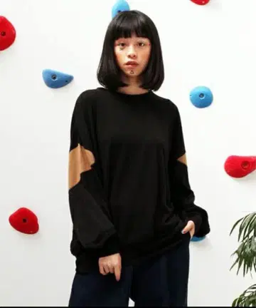 stof 해안선의 배색 풀오버