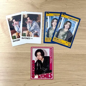 SixTONES 쿄모토 타이가 트레이딩 카드