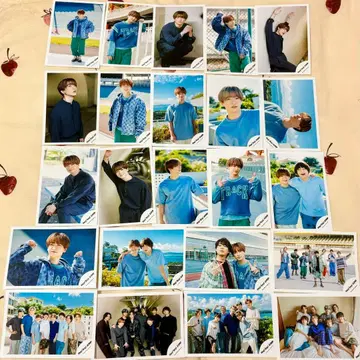 치넨 유리 공식 사진 세트 5 오키나와