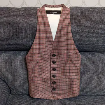 DSQUARED2 체크 무늬 베스트 38