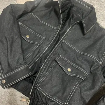 ZARA 데님풍 자켓