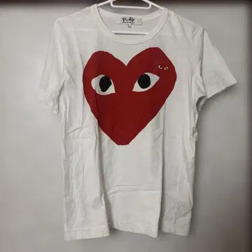 꼼 데 가르송 PLAY T셔츠 L