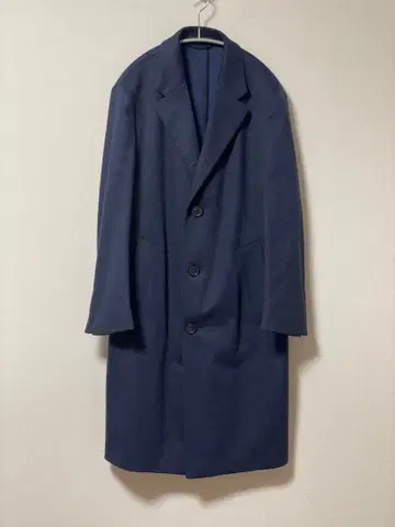 컨디션 최상 Ermenegildo Zegna 제냐 캐시미어 코트 네이비