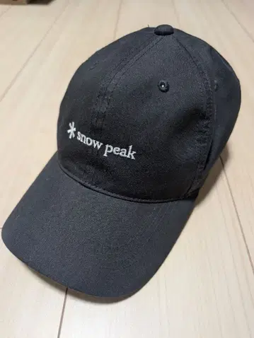 스노우피크 베이스볼캡 SIZE 1 블랙