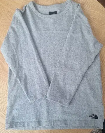 THE NORTH FACE 그레이 긴팔 티셔츠 M
