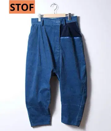 블루 storama 큐레이터 코듀로이 팬츠