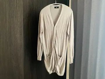 [레어] HARE 롱 가디건 그레이 남성용 S사이즈