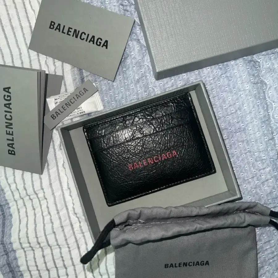 발렌시아가 카드 지갑