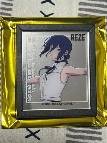 체인소 맨 레제편 프레임 마그넷 거울 레제