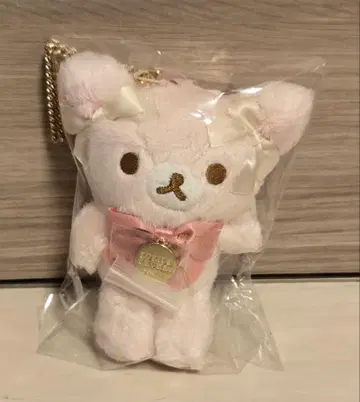 코리락쿠마 봉제 인형 약 10cm 핑크