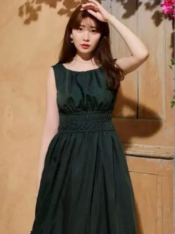 herlipto Riviera 더블 보우 드레스 M 사이즈