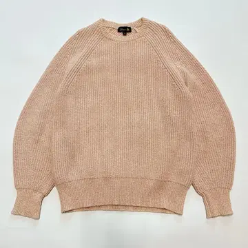 드로어 믹스 컬러 꽈배기 니트 풀오버 루즈핏 7G