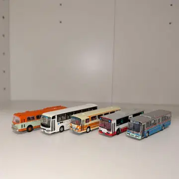 버스 컬렉션 상자 없음 5대 세트-047