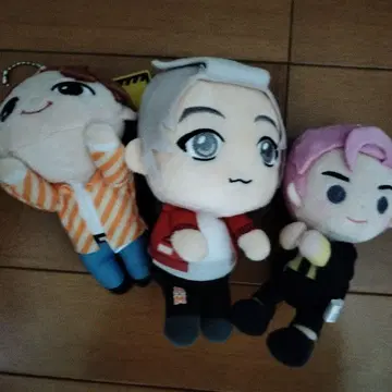 K-POP 아이돌 봉제 인형 3체 세트